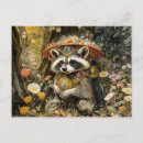 Pesquisar por raccoon cartoes postais Floresta