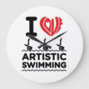 Pesquisar por natação relogios de parede Sincronizado