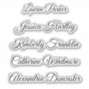 Pesquisar por fonts adesivos Script