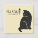 Pesquisar por cat sitter cartao de visita Cuidados de estimação