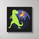 Pesquisar por paródia da arte impressão de canvas Dinossauro