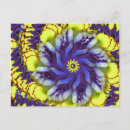 Pesquisar por mandala azul cartoes postais Fractal