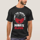 Pesquisar por doador de sangue camisetas Salvar vidas