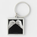 Pesquisar por letra b chaveiros Preto e branco