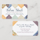 Pesquisar por tecidos cartao de visita Para ela