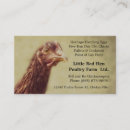 Pesquisar por galinha vermelha cartao de visita Ovos