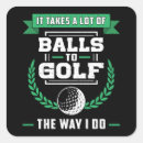 Pesquisar por bola golfe adesivos Engraçado