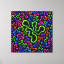Pesquisar por neon impressão de canvas Colorido