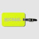 Pesquisar por fluorescente brilhante bagagem tags Amarelo neon