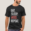 Pesquisar por peixes de água doce camisetas Vida de pesca