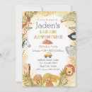 Pesquisar por animal do safari convites Girafa