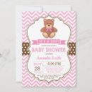 Pesquisar por chevron baby shower convites Rosa
