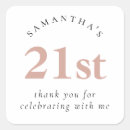 Pesquisar por aniversário de 21 anos adesivos Minimalista