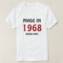Pesquisar por feito em 1968 camisetas Peças originais