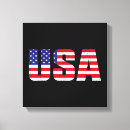 Pesquisar por bandeira eua impressão de canvas Americano