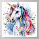 Pesquisar por unicórnio colorido pôsteres pósteres Unicorn