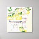 Pesquisar por limão impressão de canvas Flores