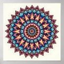 Pesquisar por mandala colorida pôsteres pósteres Boho