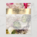 Pesquisar por rosa e verde flyers Elegante