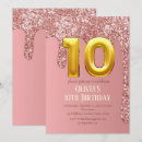 Pesquisar por 10th birthday party convites Menina