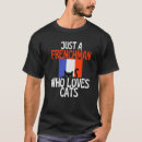 Pesquisar por gato francês camisetas Amante