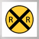 Pesquisar por sinal de estrada pósteres Trem