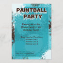 Pesquisar por partido do paintball convites Pintura