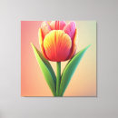 Pesquisar por tulipas impressão de canvas Natureza