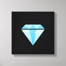 Pesquisar por diamantes impressão de canvas Qualquer pessoa