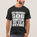 Pesquisar por vida após a morte camisetas Deus