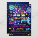 Pesquisar por neon halloween convites Brilho no escuro