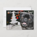 Pesquisar por pug do natal convites Cãezinhos
