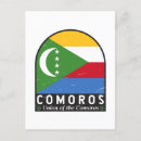 Pesquisar por comores cartoes postais Bandeira das comores