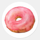 Pesquisar por ilustração da rosquinha adesivos Rosa