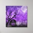 Pesquisar por cemitério impressão de canvas Gótica