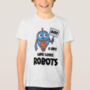 Pesquisar por robô azul camisetas Menino