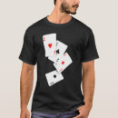 Pesquisar por poker player camisetas Ases