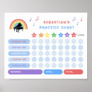 Pesquisar por nota colorida da música pósteres Arco íris