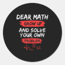 Pesquisar por maths adesivos Engraçado