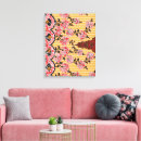 Pesquisar por desenhos botânicos impressão de canvas Para todos