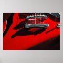 Pesquisar por guitarra vermelha pôsteres pósteres Vermelho