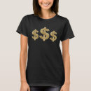 Pesquisar por símbolo dinheiro camisetas Rico