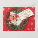 Pesquisar por natal retro cartoes postais Vermelho
