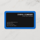 Pesquisar por borda azul cartao de visita Simples