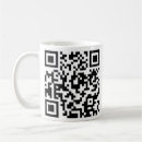 Pesquisar por código qr canecas Preto e branco