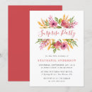 Pesquisar por surprise party convites Floral