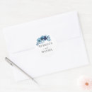Pesquisar por flor azul elegante adesivos Floral em aquarela