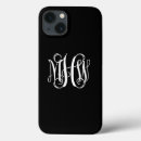 Pesquisar por monograma 3 iphone capas Branco