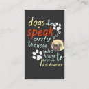 Pesquisar por cães do amor cartao de visita Engraçado