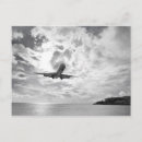 Pesquisar por avião comercial cartoes postais Nuvem